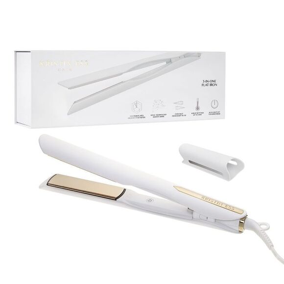 Kristin Ess - Titanium Flat Iron Hair Straightener a White - Picture 3 of 4